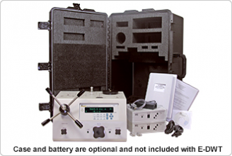 E-DWT-H with case and battery. Note: Case and battery are optional and not inclu